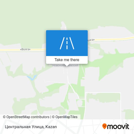 Центральная Улица map