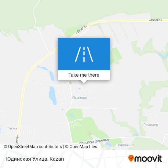 Юдинская Улица map