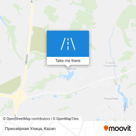 Приозёрная Улица map