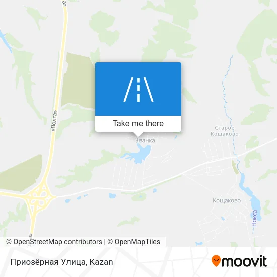 Приозёрная Улица map
