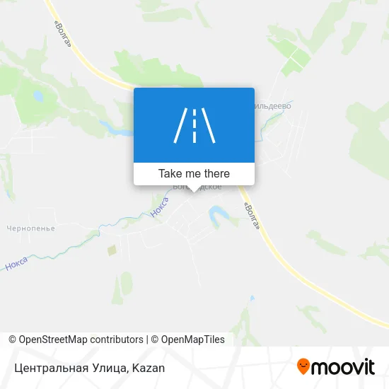 Центральная Улица map