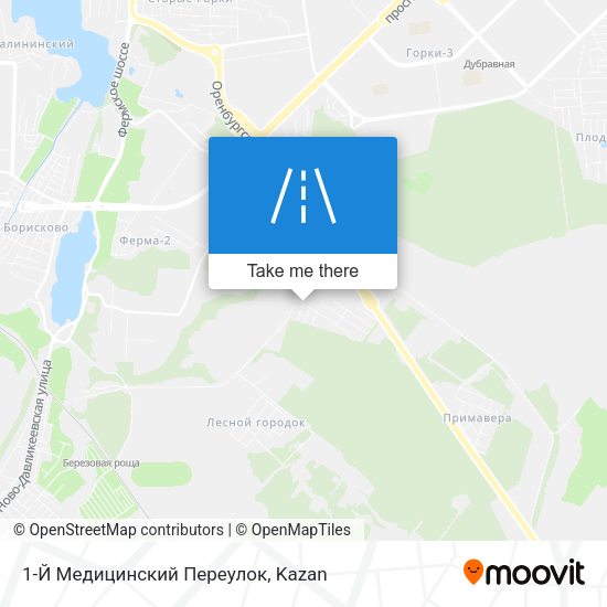1-Й Медицинский Переулок map