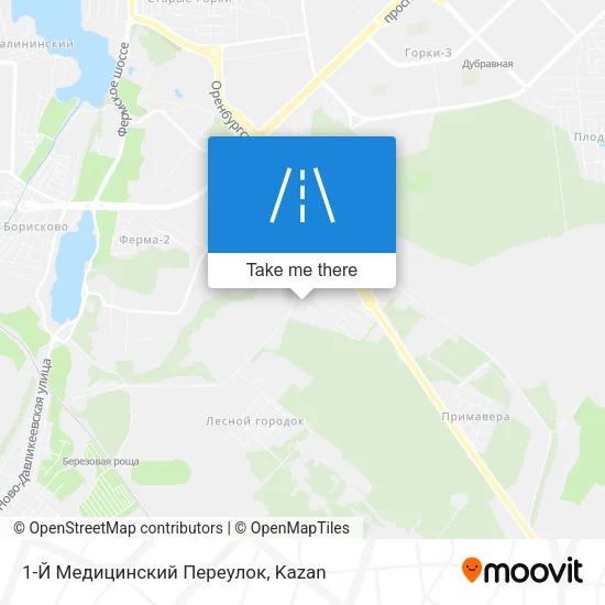 1-Й Медицинский Переулок map