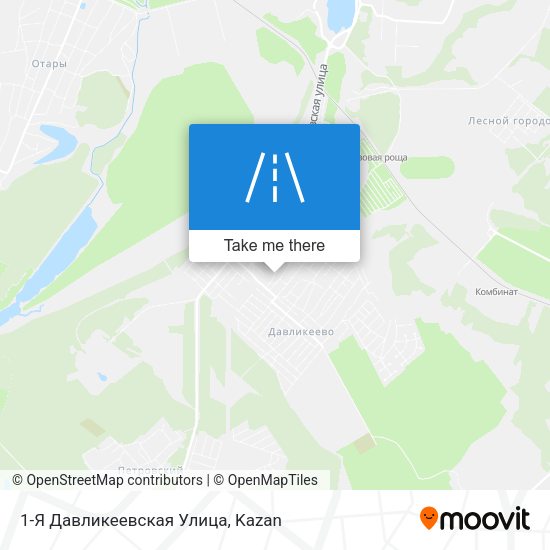 1-Я Давликеевская Улица map