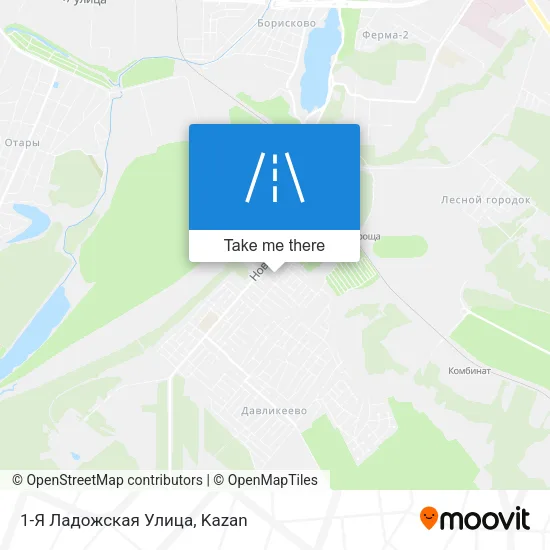 1-Я Ладожская Улица map