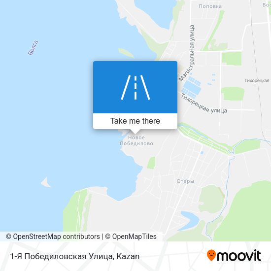 1-Я Победиловская Улица map