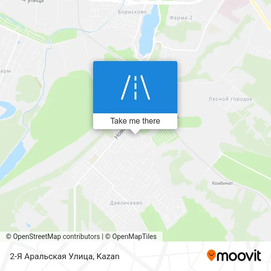 2-Я Аральская Улица map