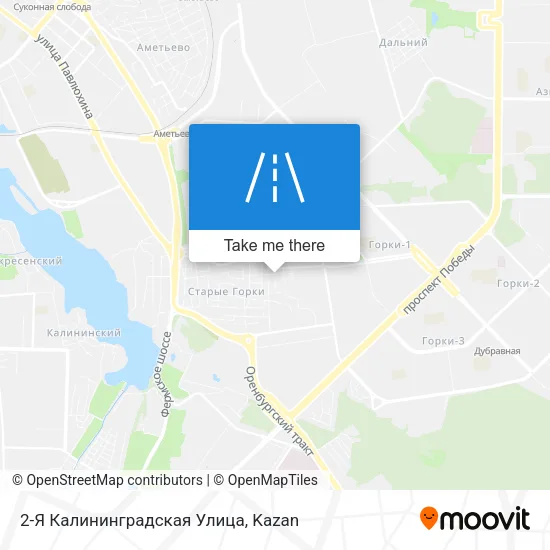 2-Я Калининградская Улица map