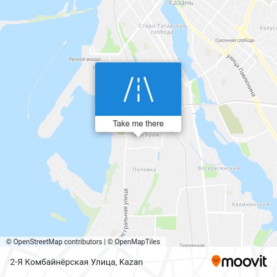2-Я Комбайнёрская Улица map