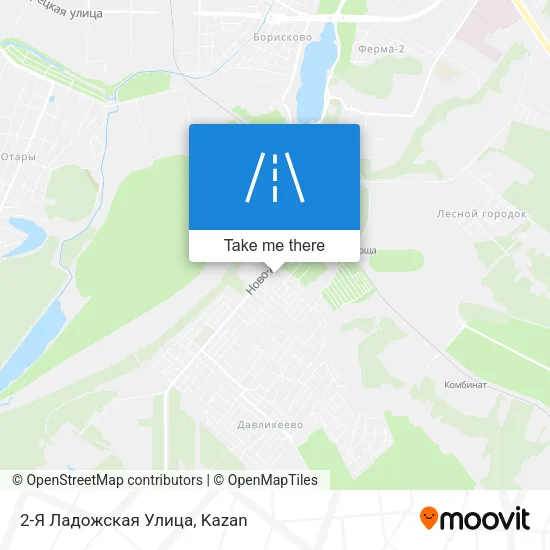 2-Я Ладожская Улица map