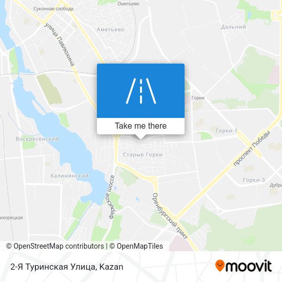 2-Я Туринская Улица map