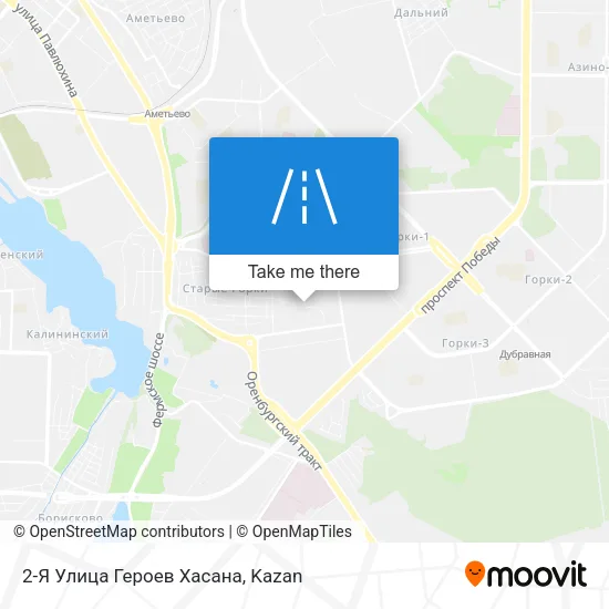 2-Я Улица Героев Хасана map