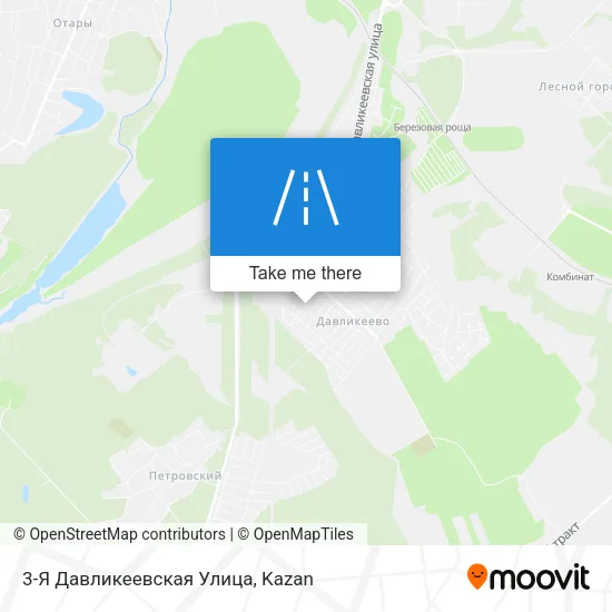 3-Я Давликеевская Улица map