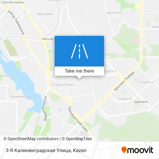 3-Я Калининградская Улица map