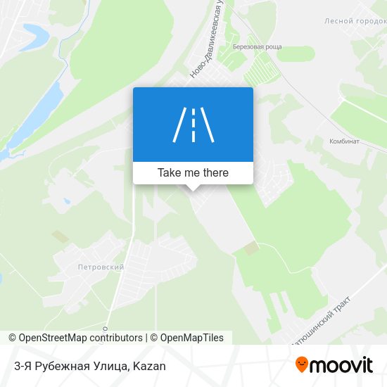 3-Я Рубежная Улица map