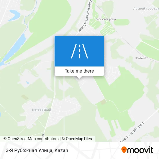 3-Я Рубежная Улица map