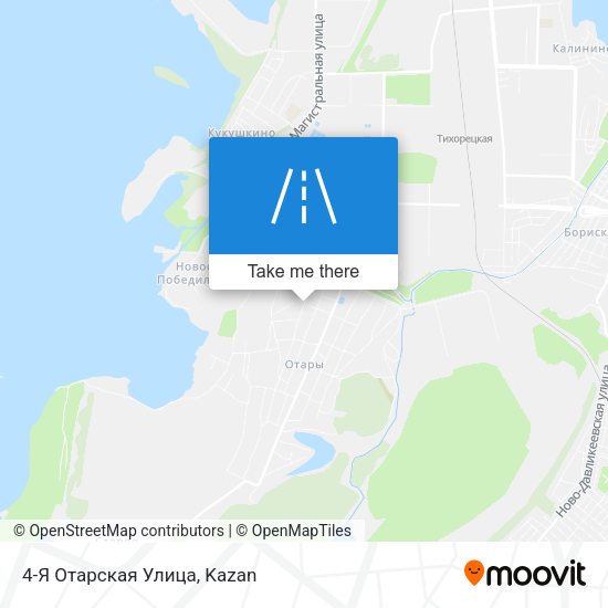 4-Я Отарская Улица map