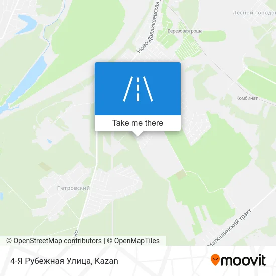 4-Я Рубежная Улица map