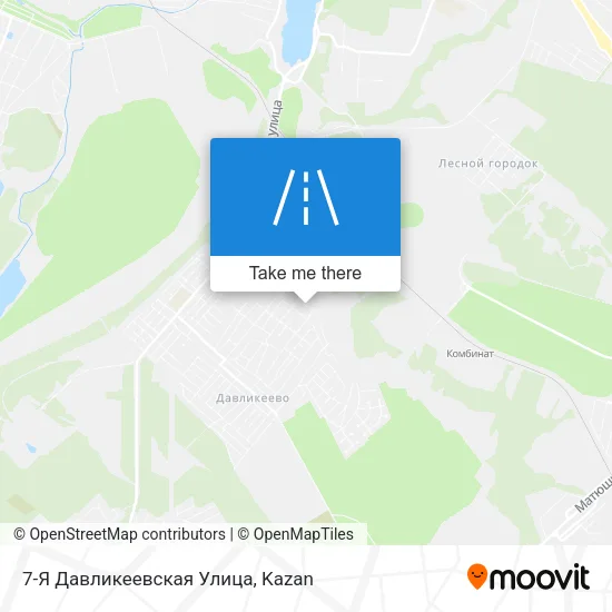 7-Я Давликеевская Улица map
