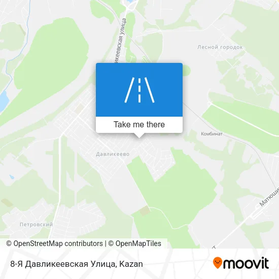 8-Я Давликеевская Улица map