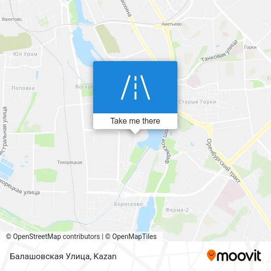 Балашовская Улица map