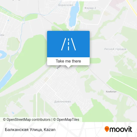 Балканская Улица map