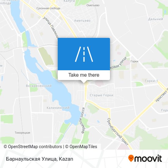 Барнаульская Улица map