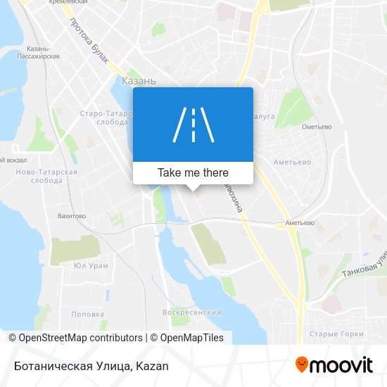 Ботаническая Улица map