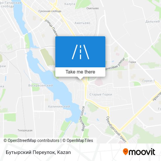 Бутырский Переулок map