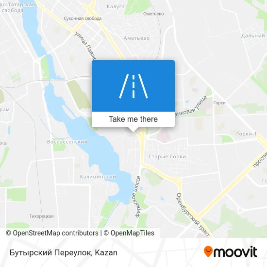 Бутырский Переулок map
