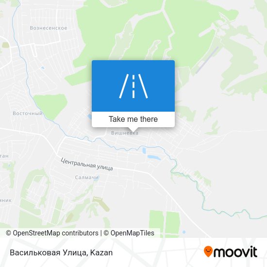Васильковая Улица map