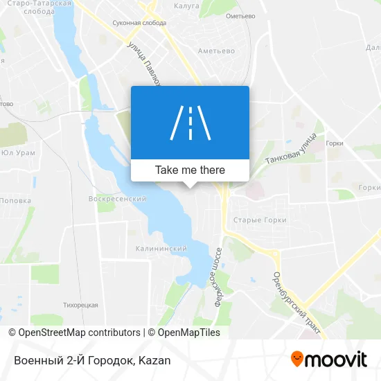 Военный 2-Й Городок map