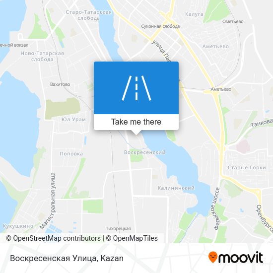 Воскресенская Улица map