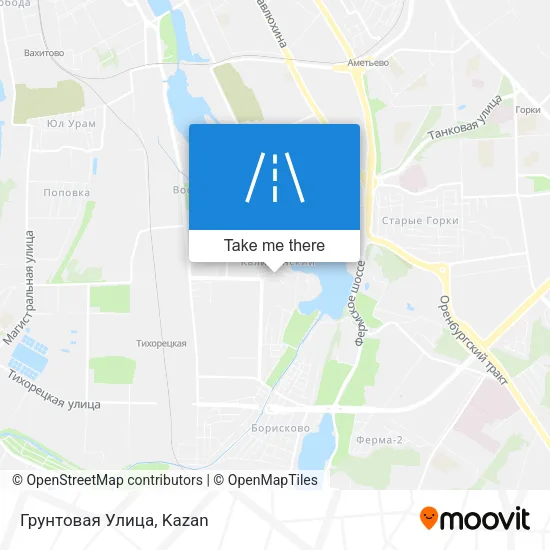Грунтовая Улица map