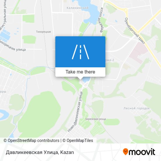 Давликеевская Улица map