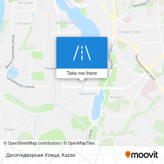 Десятидворная Улица map