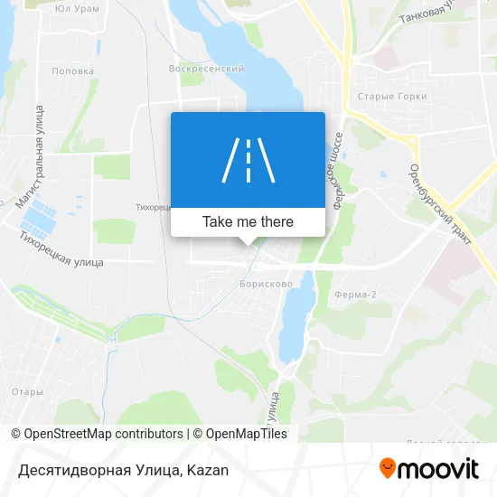 Десятидворная Улица map