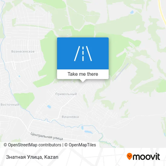 Знатная Улица map
