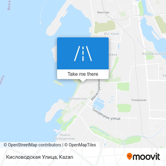 Кисловодская Улица map