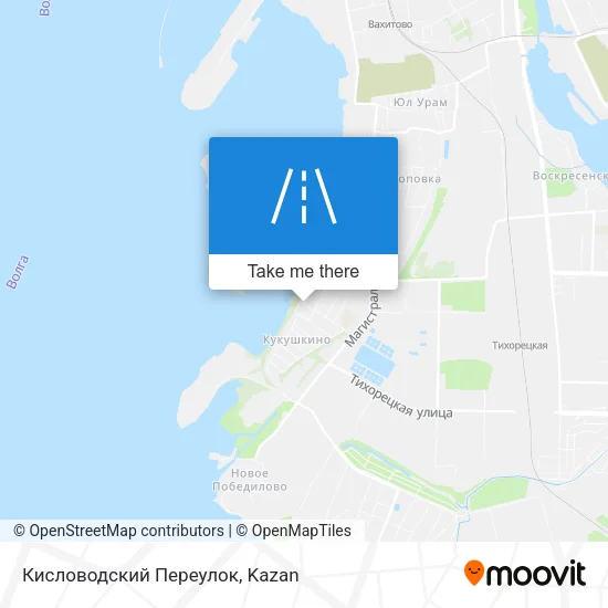 Кисловодский Переулок map