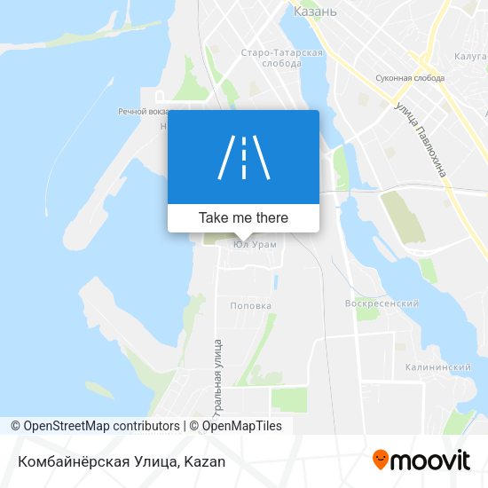 Комбайнёрская Улица map