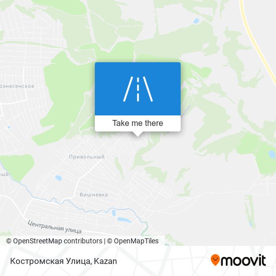 Костромская Улица map