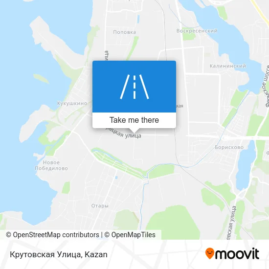 Крутовская Улица map