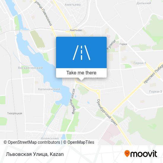 Львовская Улица map
