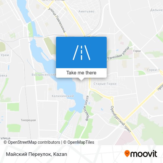 Майский Переулок map