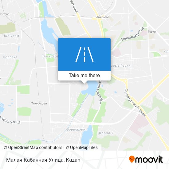 Малая Кабанная Улица map
