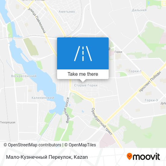 Мало-Кузнечный Переулок map