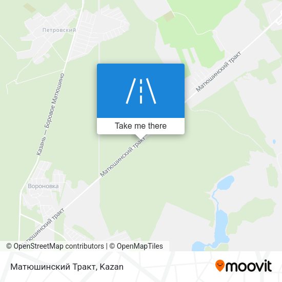 Матюшинский Тракт map