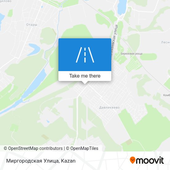 Миргородская Улица map
