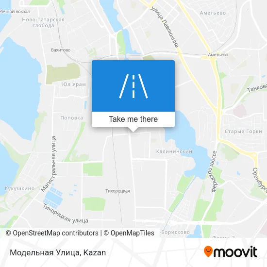 Модельная Улица map